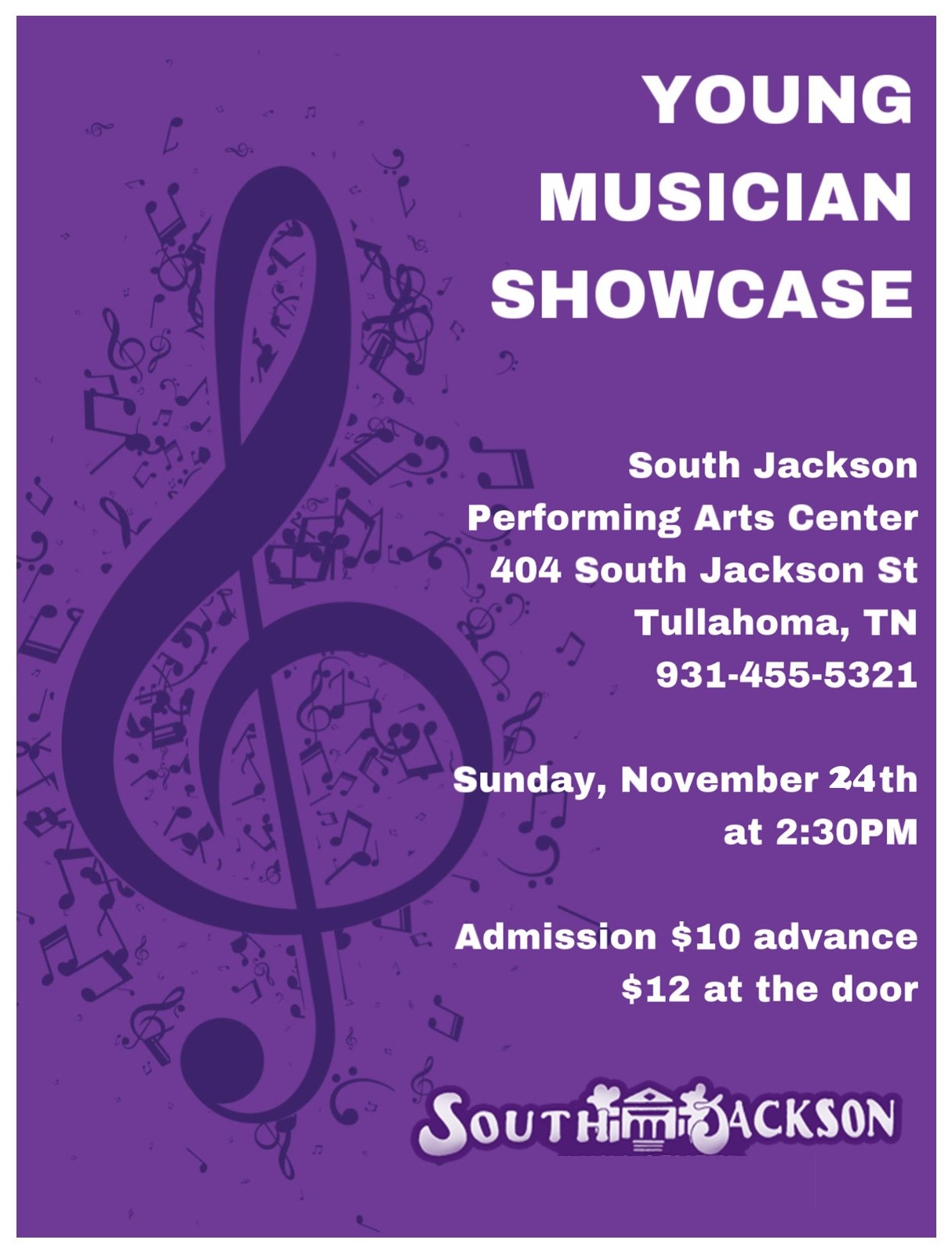 Young Musician Showcase 2024 Promo