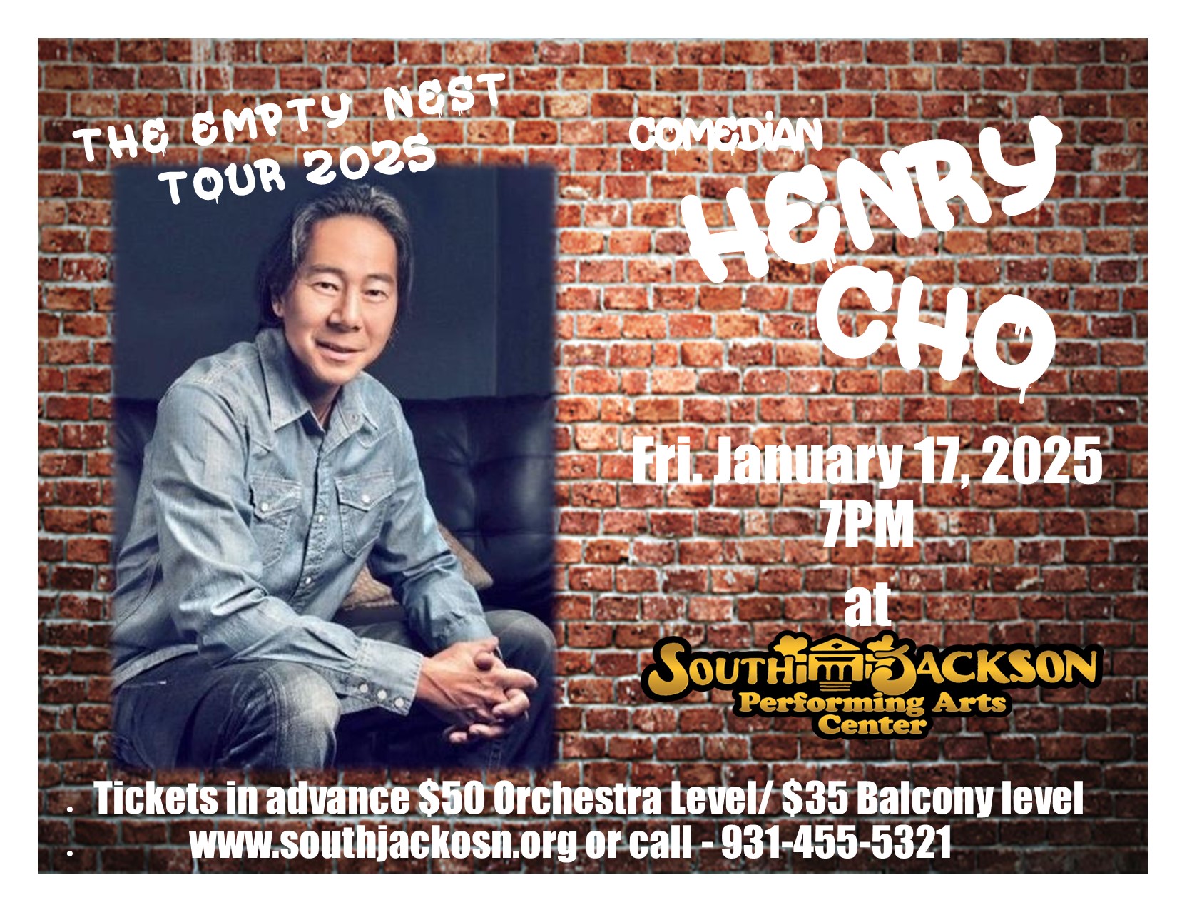 Henry Cho 2025 Promo