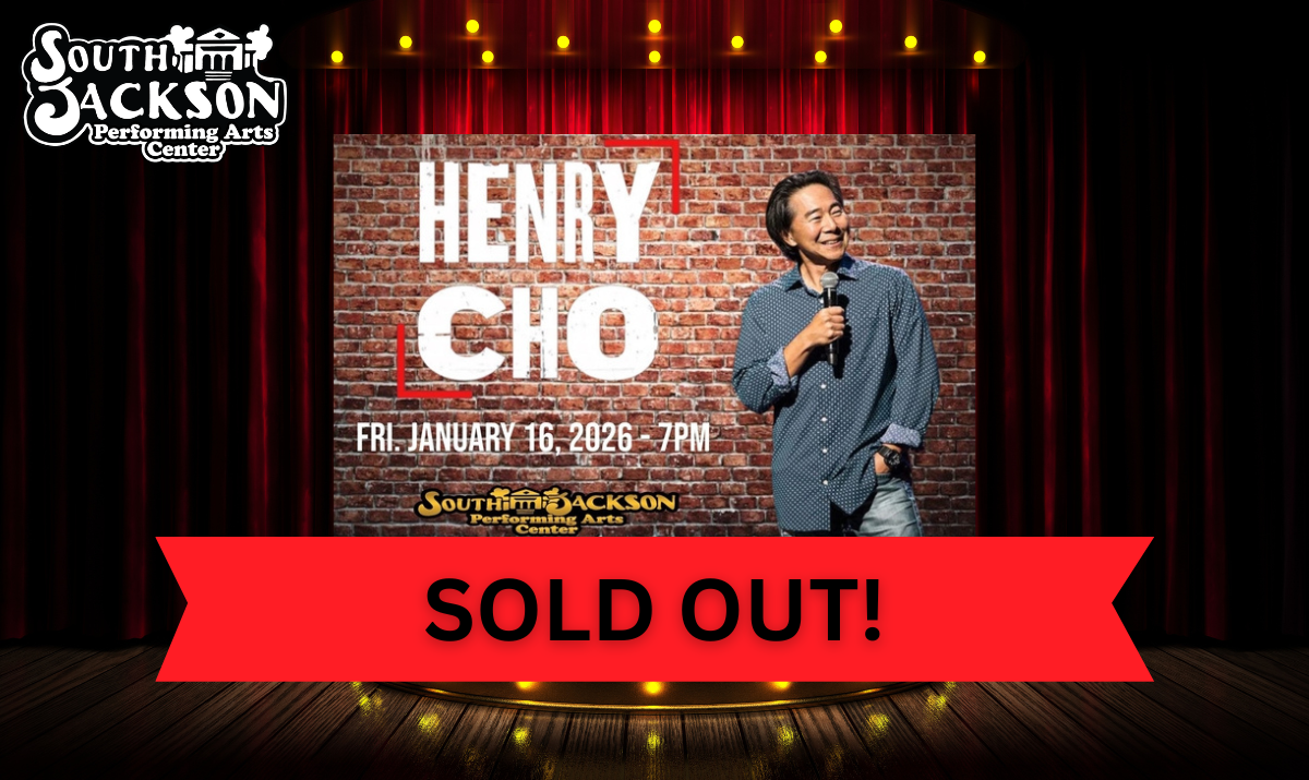 Henry Cho - 2026 - Sold Out Banner
