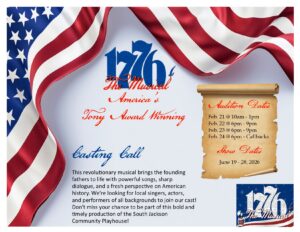 1776 The Musical Auditions